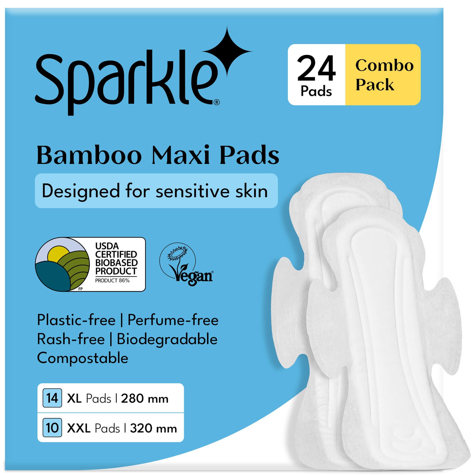 Bamboo Maxi Pads