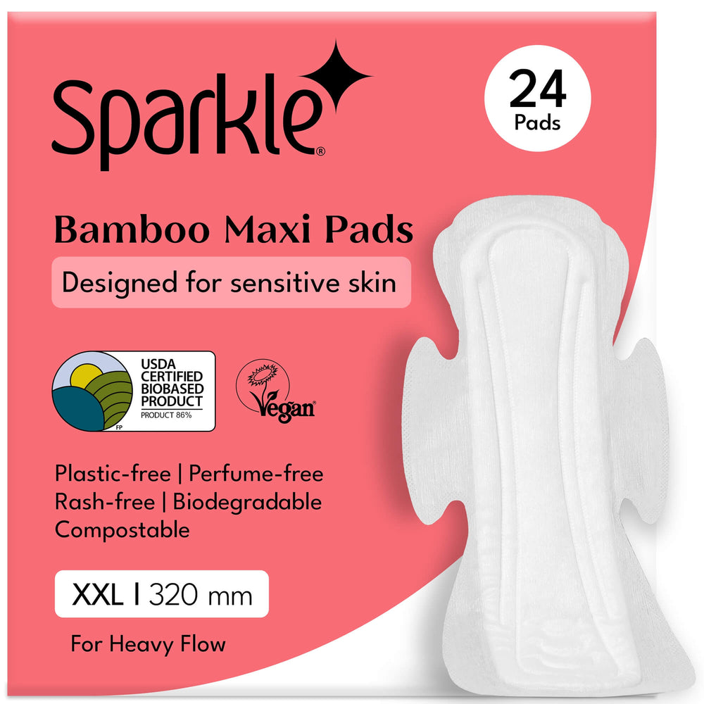 Sparkle Bamboo Sanitary Pads, Panty Liners & Period Care