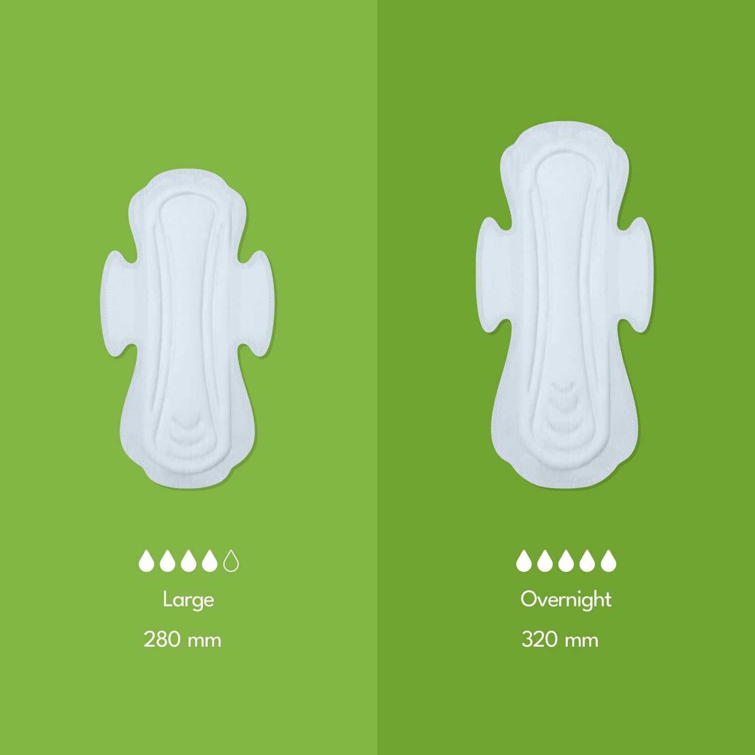 Biodegradable Maxi Pads